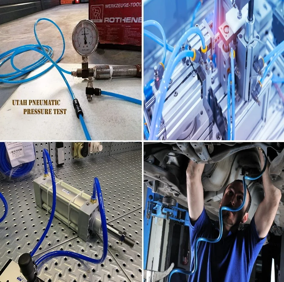 Polyurethane Hose 6×8 mm – Pu Pneumatic Blue – 1 meter - Image 2