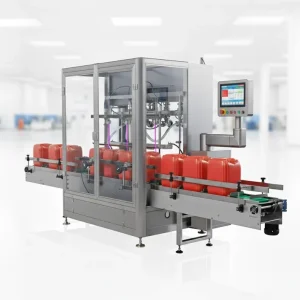 4-Nozzle Loadcell (Weighing) Liquid Filling Machine